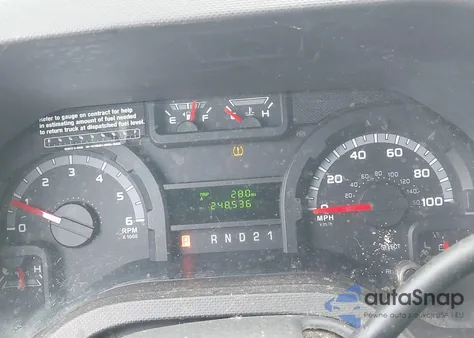 2012 Ford E-250 Commercial z USA, uszkodzony, nr VIN 1FTNE2EWXCDB03181